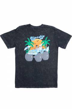 RIPNDIP (リップンディップ) Nerm Cruiser Tee (Black Mineral Wash)