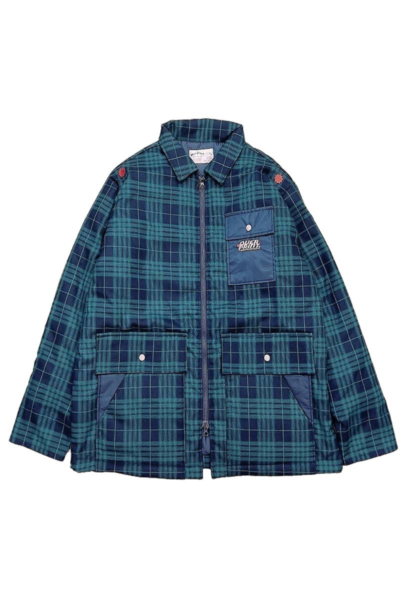 over print (オーバープリント) Work Jacket GREEN