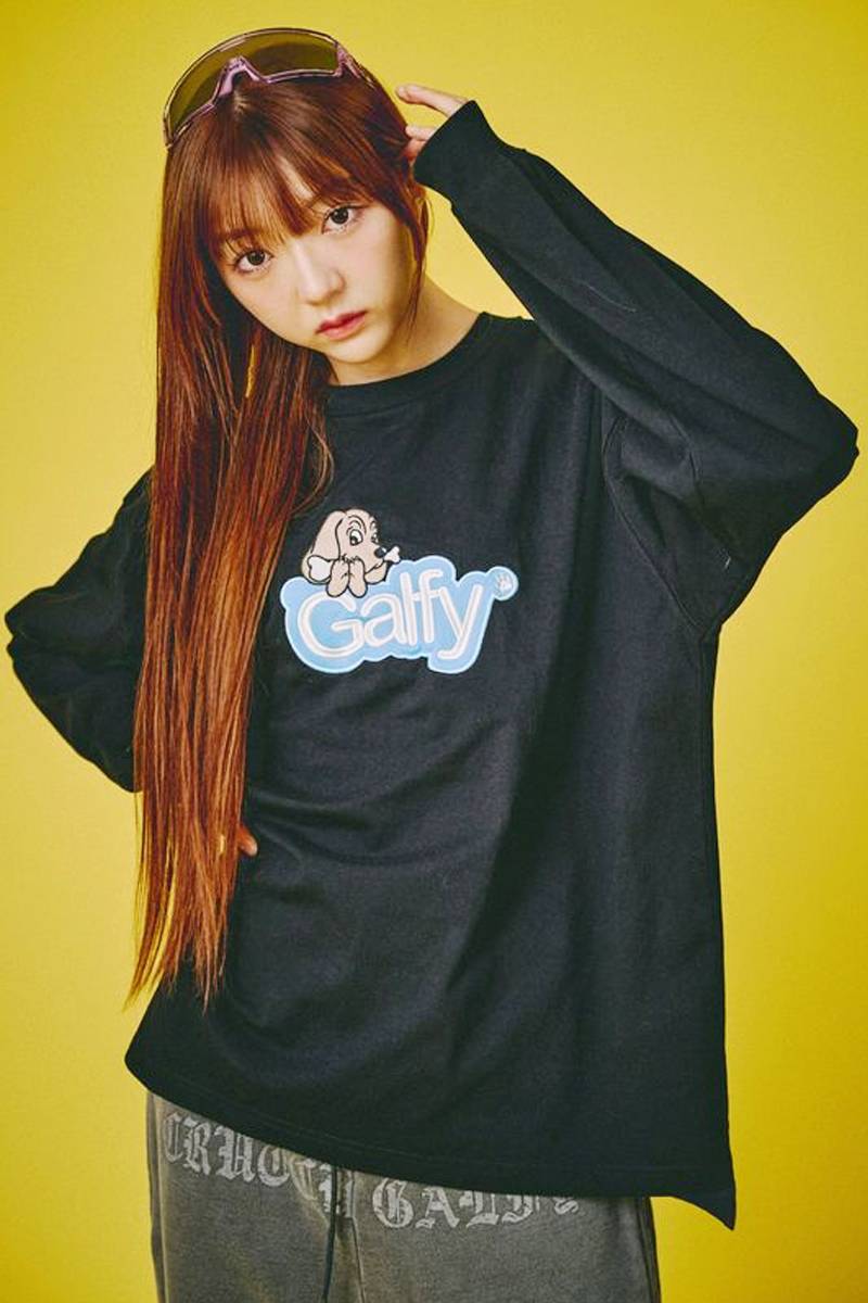 GALFY(ガルフィー) R.I.P.モクモクロンTee - Black