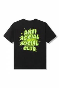 Anti Social Social Club I SEE GREEN BLACK TEE