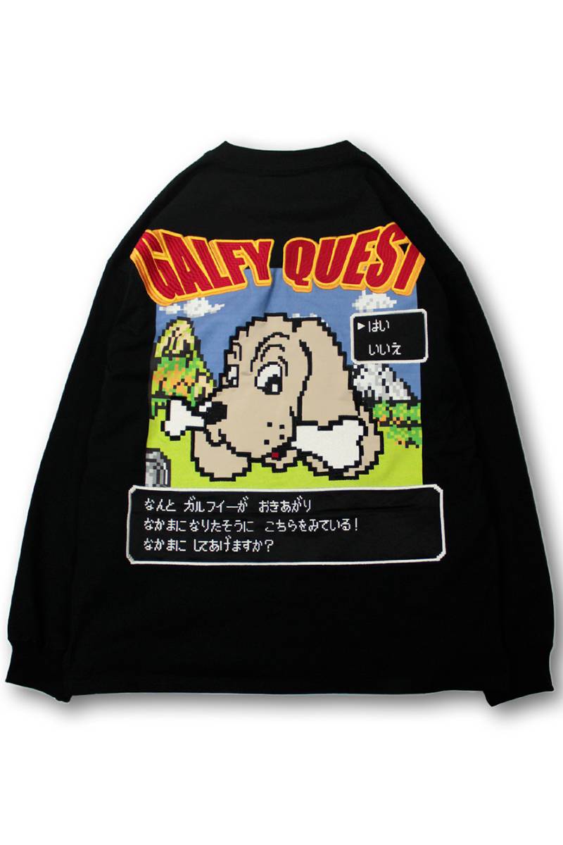 GALFY (ガルフィー) ガルクエロンT BLACK / ロックファッション