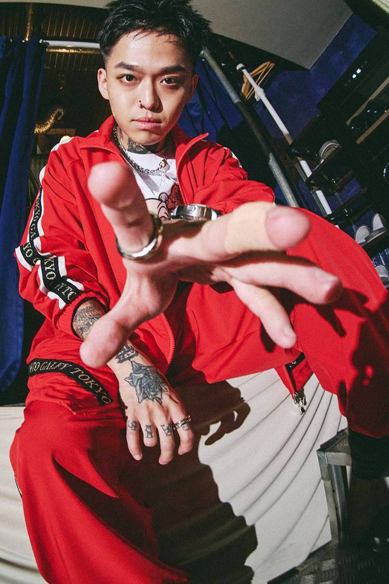 【予約商品】GALFY（ガルフィー）成金セットアップ - RED