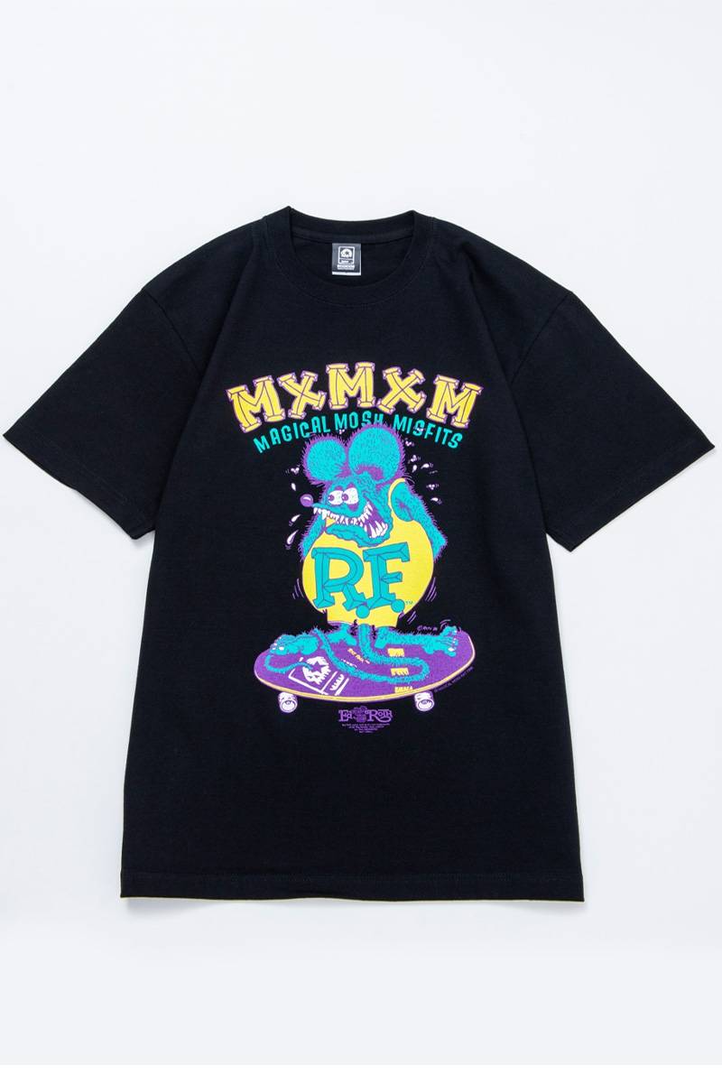 RATFINK x MxMxM “MAGICAL MOSH RATFINK” TEE - Black