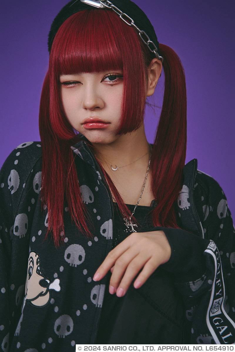 クロミ×GALFY(ガルフィー) ドクロだらけセットアップ - Black クロミ×GALFY(ガルフィー) ドクロだらけセットアップ - Black