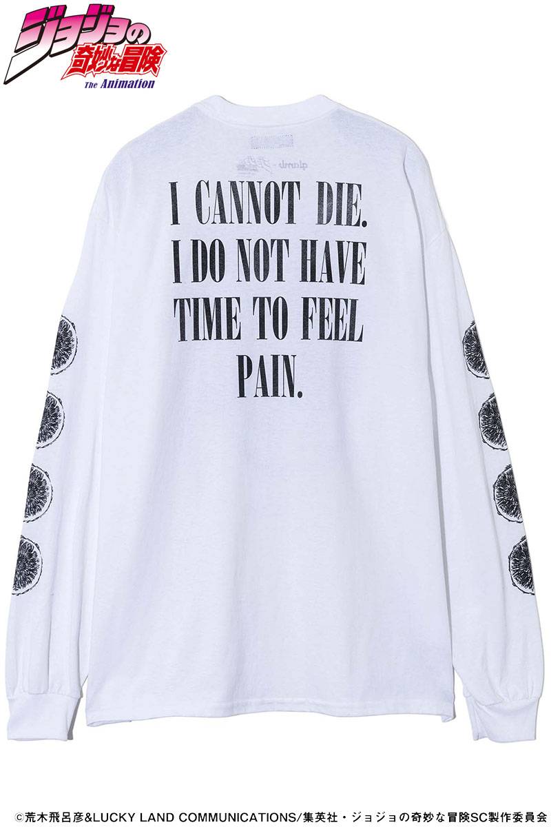 ジョジョの奇妙な冒険xglamb(グラム) Cream Long Sleeves T ジョジョの奇妙な冒険xglamb(グラム) Cream Long Sleeves T