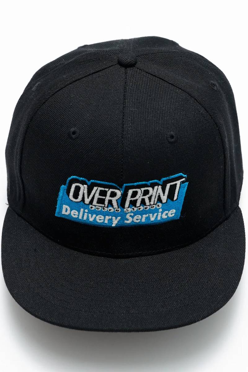 over print (オーバー・プリント) Delivery BB CAP - Black