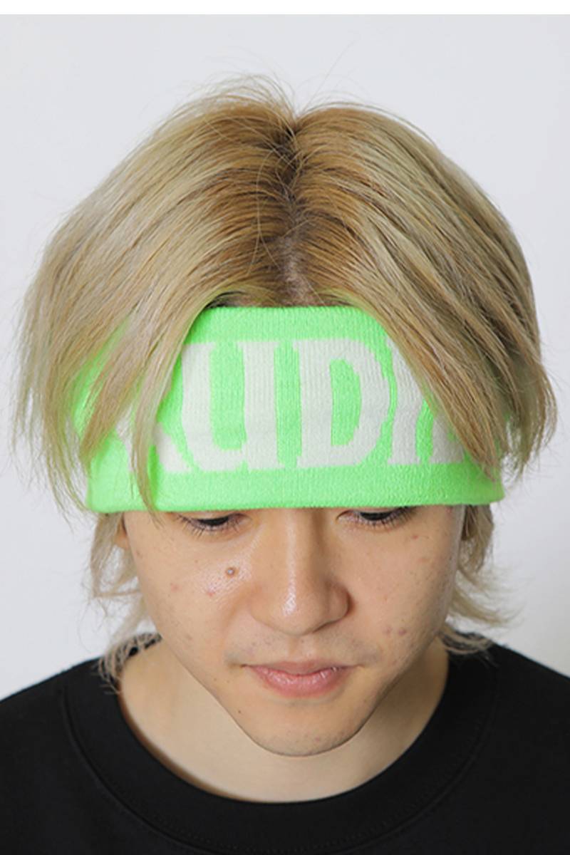 RUDIE'S SLICK HAIRBAND NEON GREEN