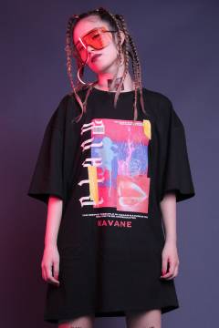 【予約商品】KAVANE Clothing (カバネクロージング) "REPLICA"OVERSIZE CUTSEW