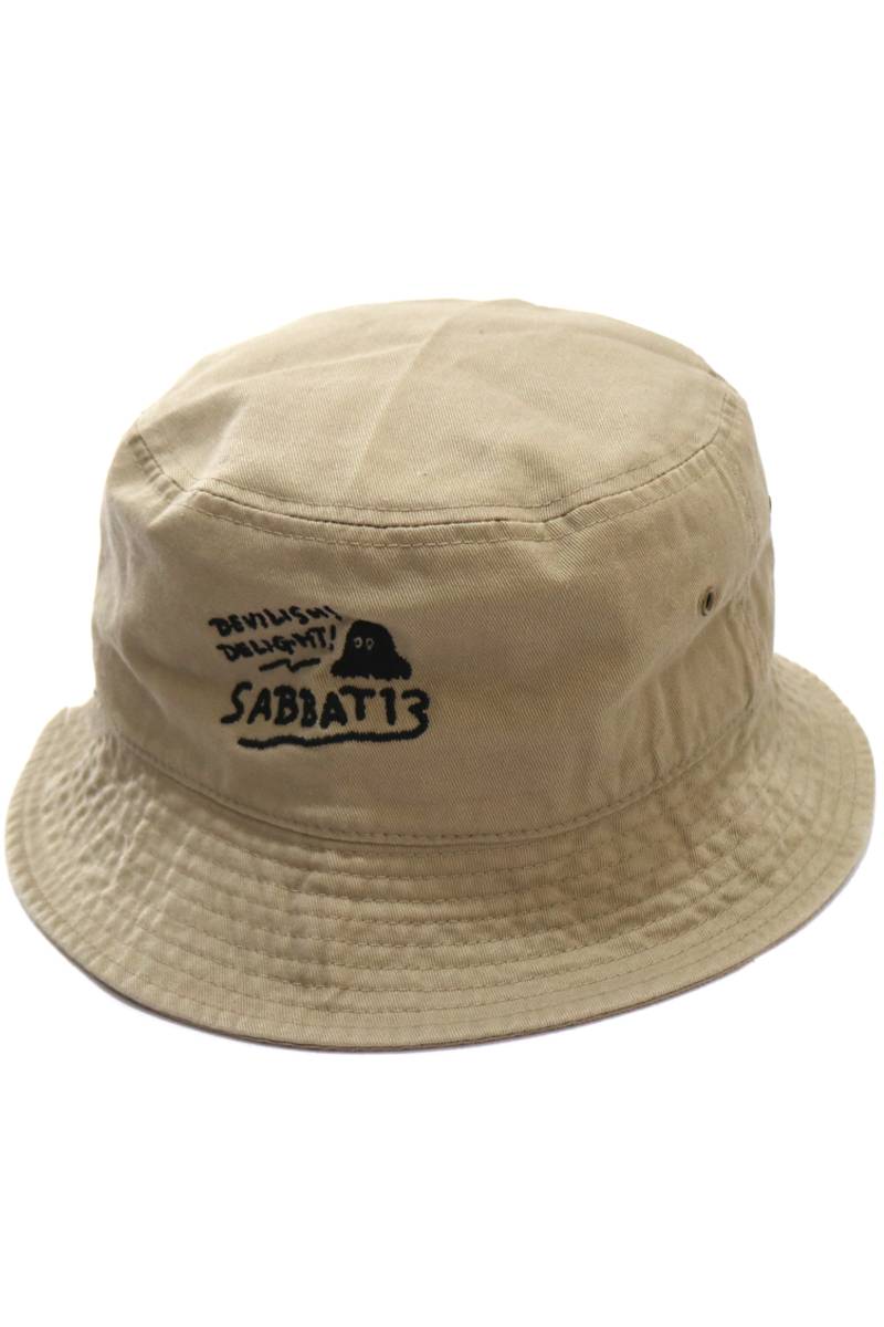 SABBAT13 (サバトサーティーン) - SPOOKY BUCKET HAT - Beige