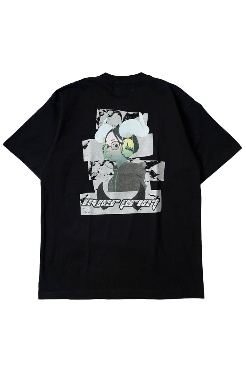 over print (オーバープリント) Satan Tee *COTOH - Black