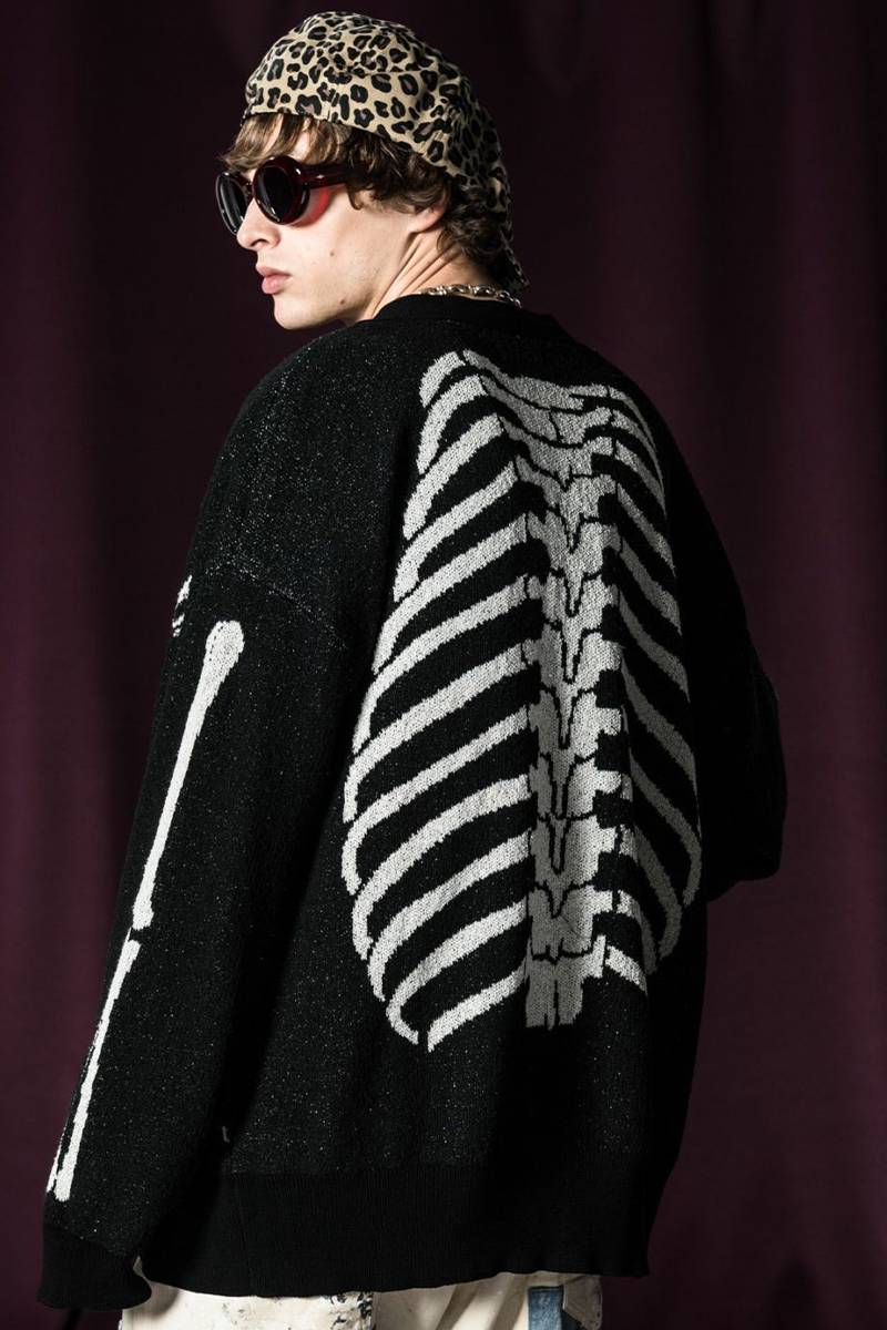 glamb (グラム) Skeleton Cardigan/スケルトンカーディガン glamb (グラム) Skeleton Cardigan/スケルトンカーディガン