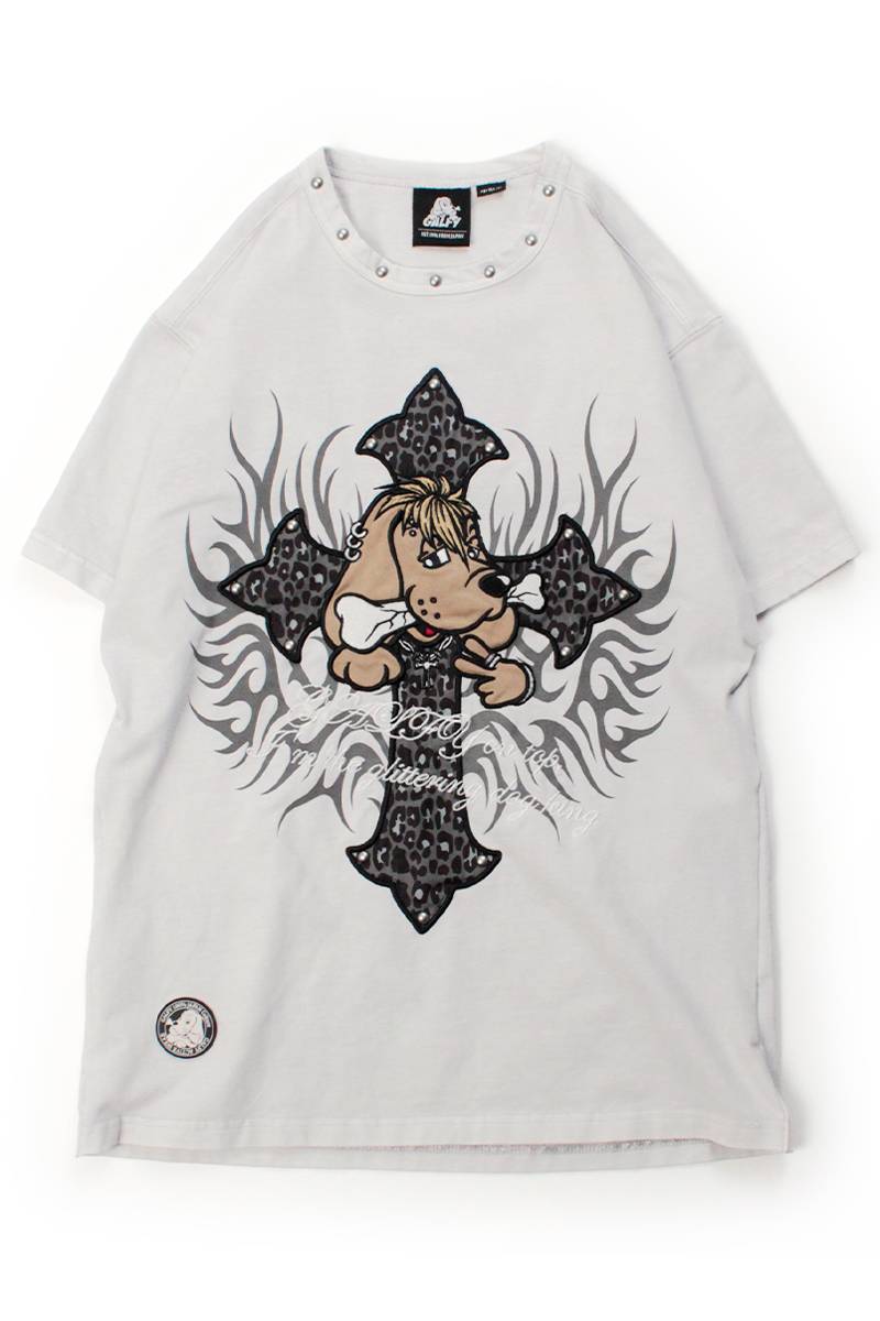 【予約商品】GALFY (ガルフィー) マジマブ☆TEE - White Grey