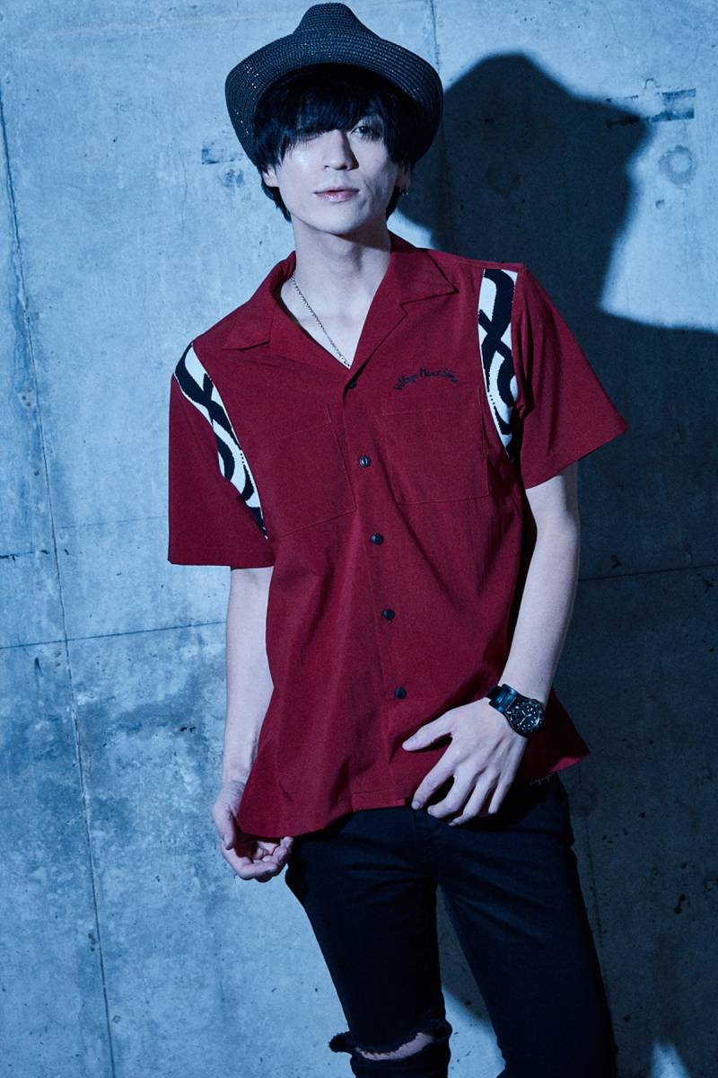 Zephyren(ゼファレン) BOWLING SHIRT- ビレッジマンズストア × Zephyren - BURGUNDY