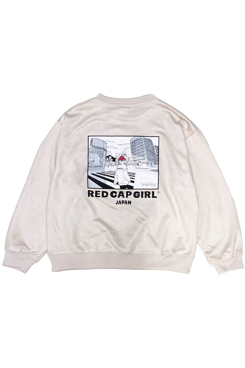 Red Cap Girl (レッド・キャップ・ガール) カット・スウェードC/N - Ivory