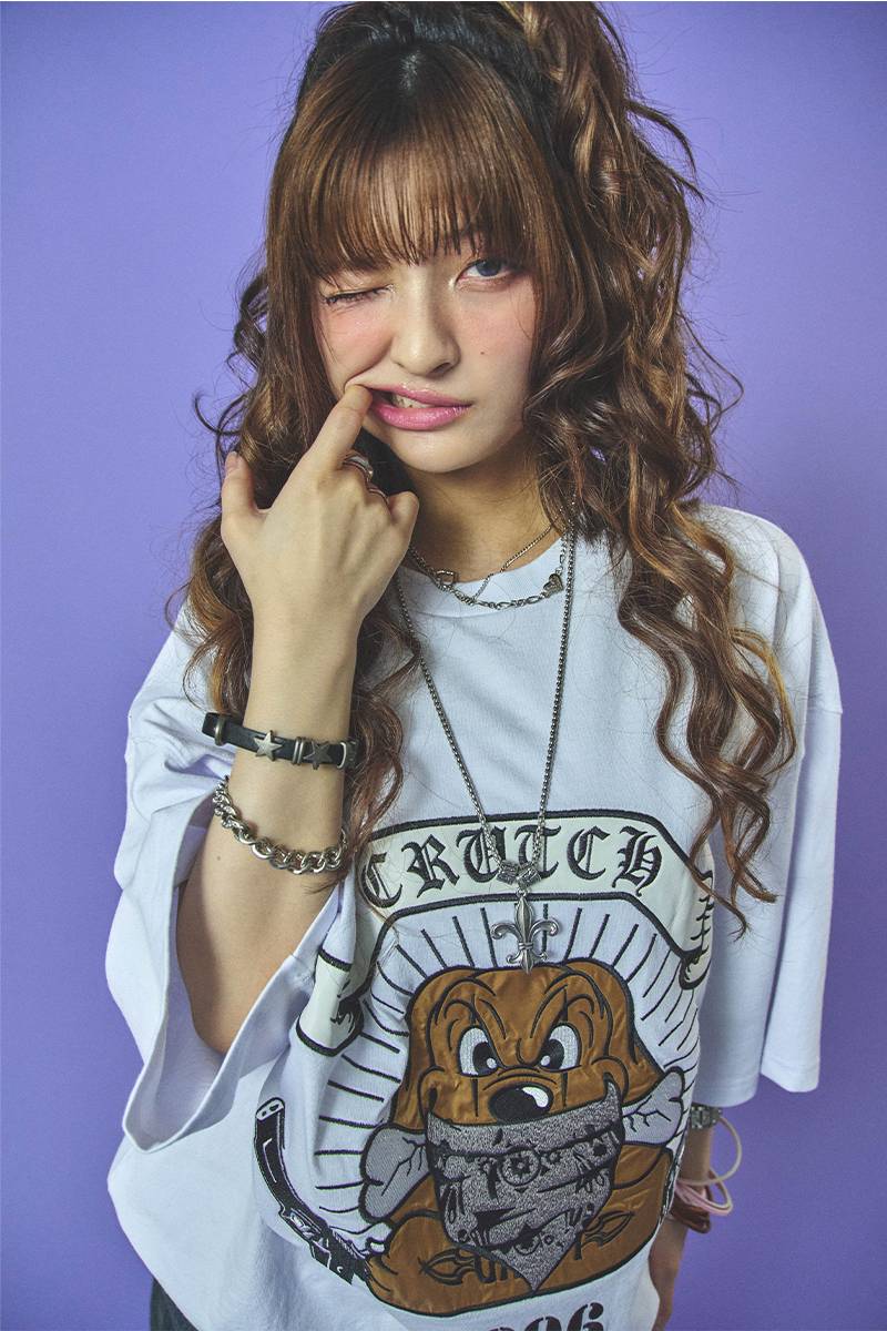 GALFY (ガルフィー) アウトローガルTee - White