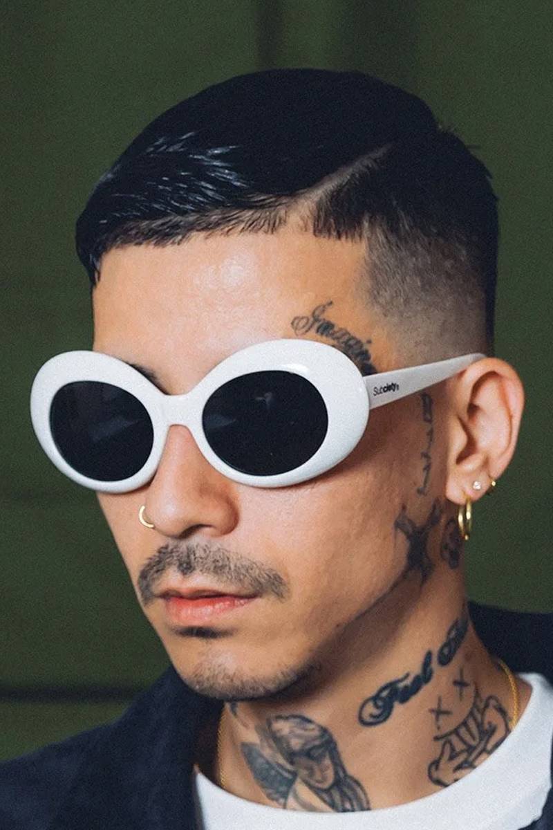 Subciety(サブサエティ) SUNGLASS-Donald- WHITE