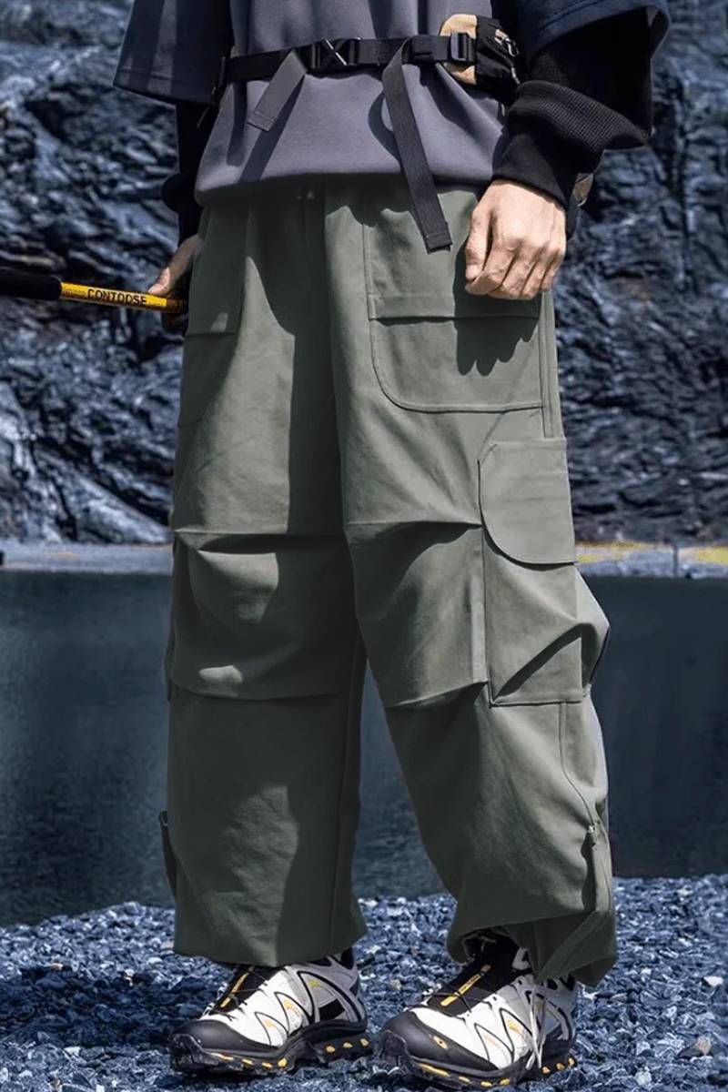 吉業重工 (ヨシワザジュウコウ) 【AOGZ】ゼログラビティ・ジョガー・パンツ - Dark Gray