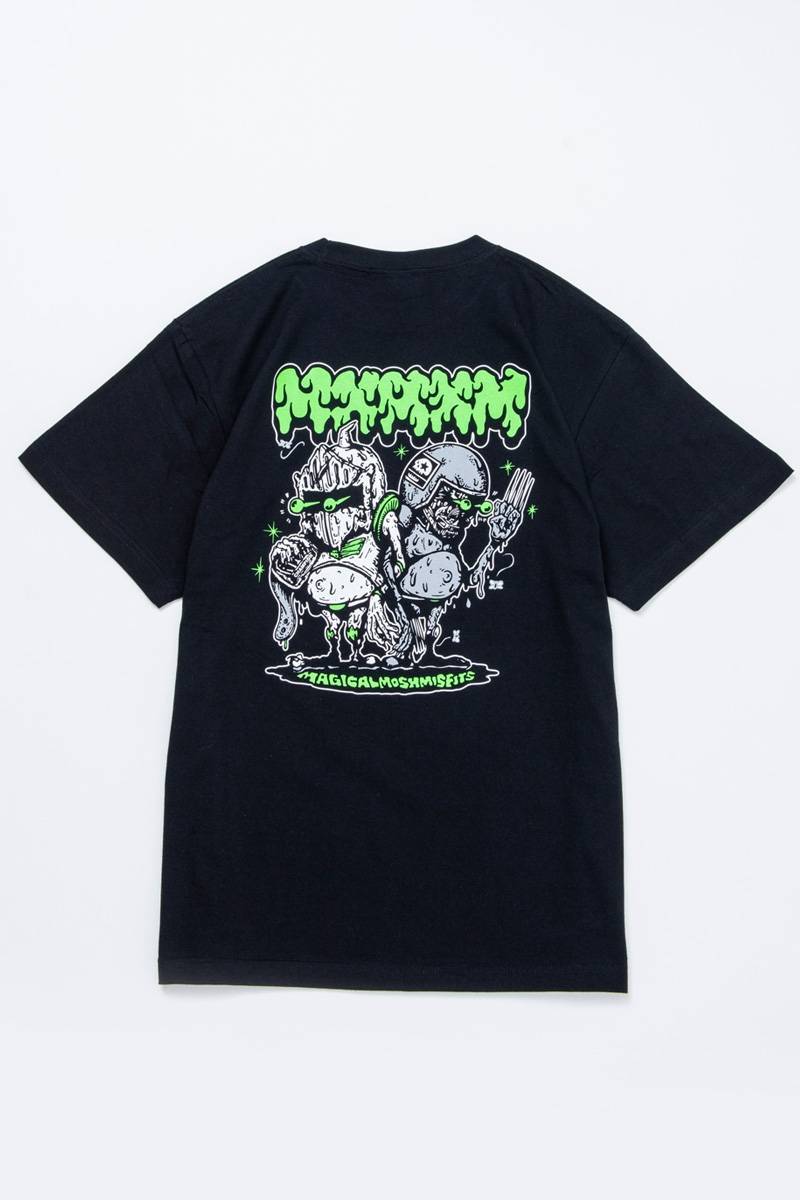 キン肉マン x MxMxM “どろどろ超人師弟コンビ” TEE - Green