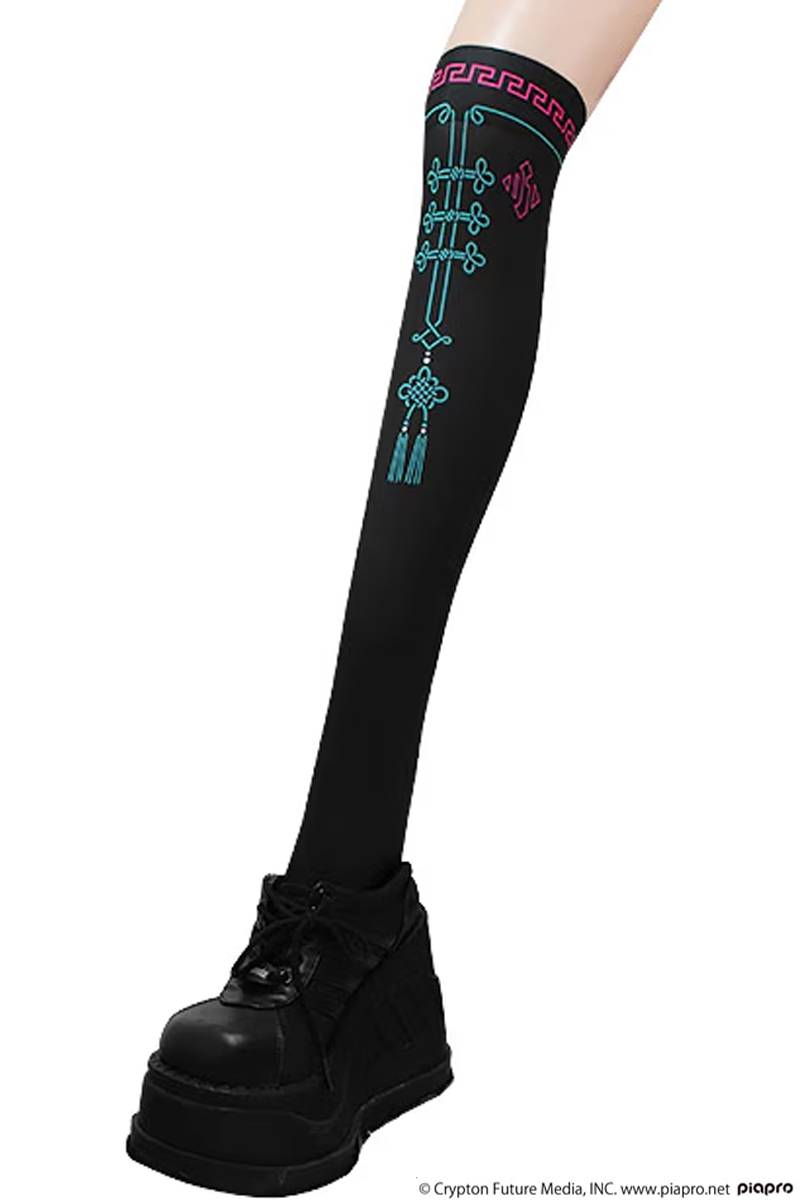【予約商品】初音ミク×LISTEN FLAVOR(リッスン・フレーバー) 初音ミク チャイナ・ニーハイ