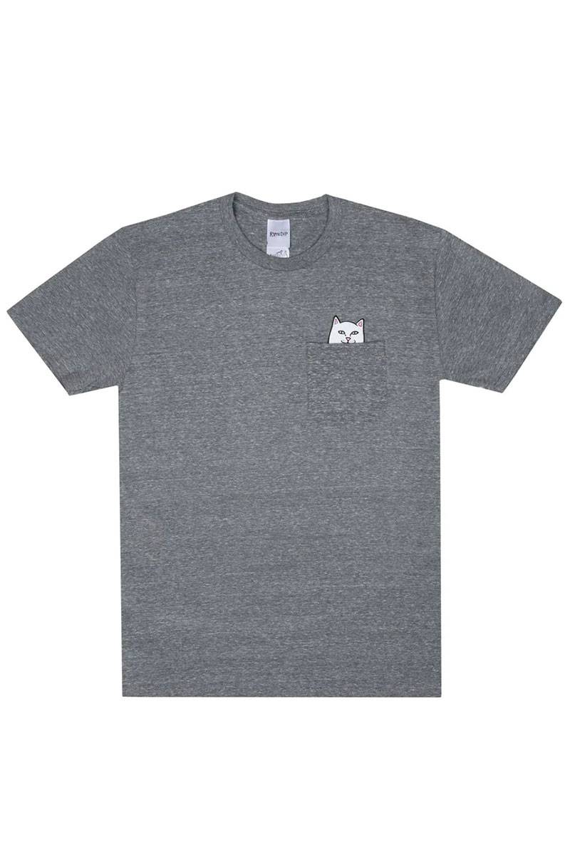 RIPNDIP (リップンディップ) Lord Nermal Pocket Tee (Gray)