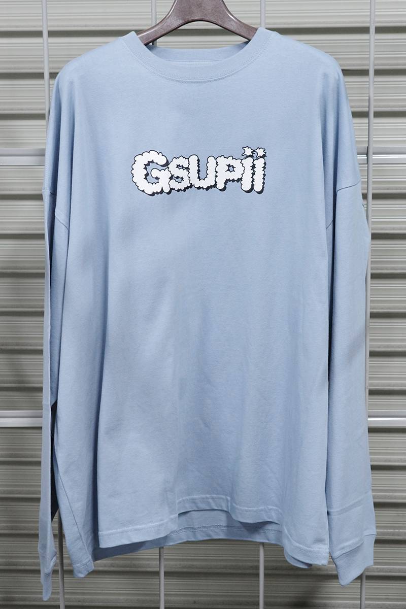 Gsupii (グスピー) ゆるイラスト L/S Tee - Sax