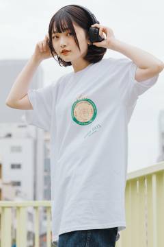 kirou school (キロウスクール) krs_07 club logo S/S T-shirts WHITE