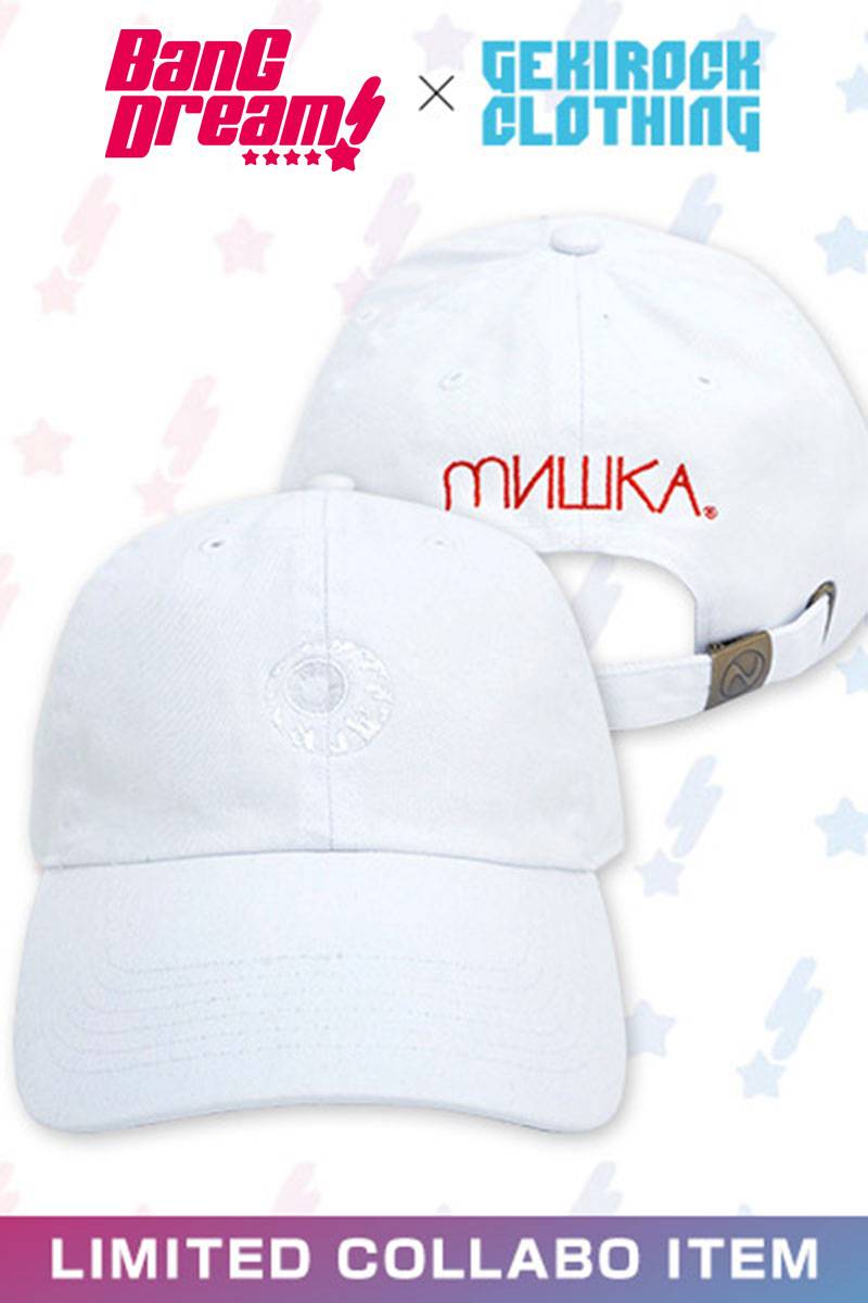 【バンドリ!×ゲキクロ第1弾復刻】MISHKA×戸山香澄コラボ 限定 キャップ