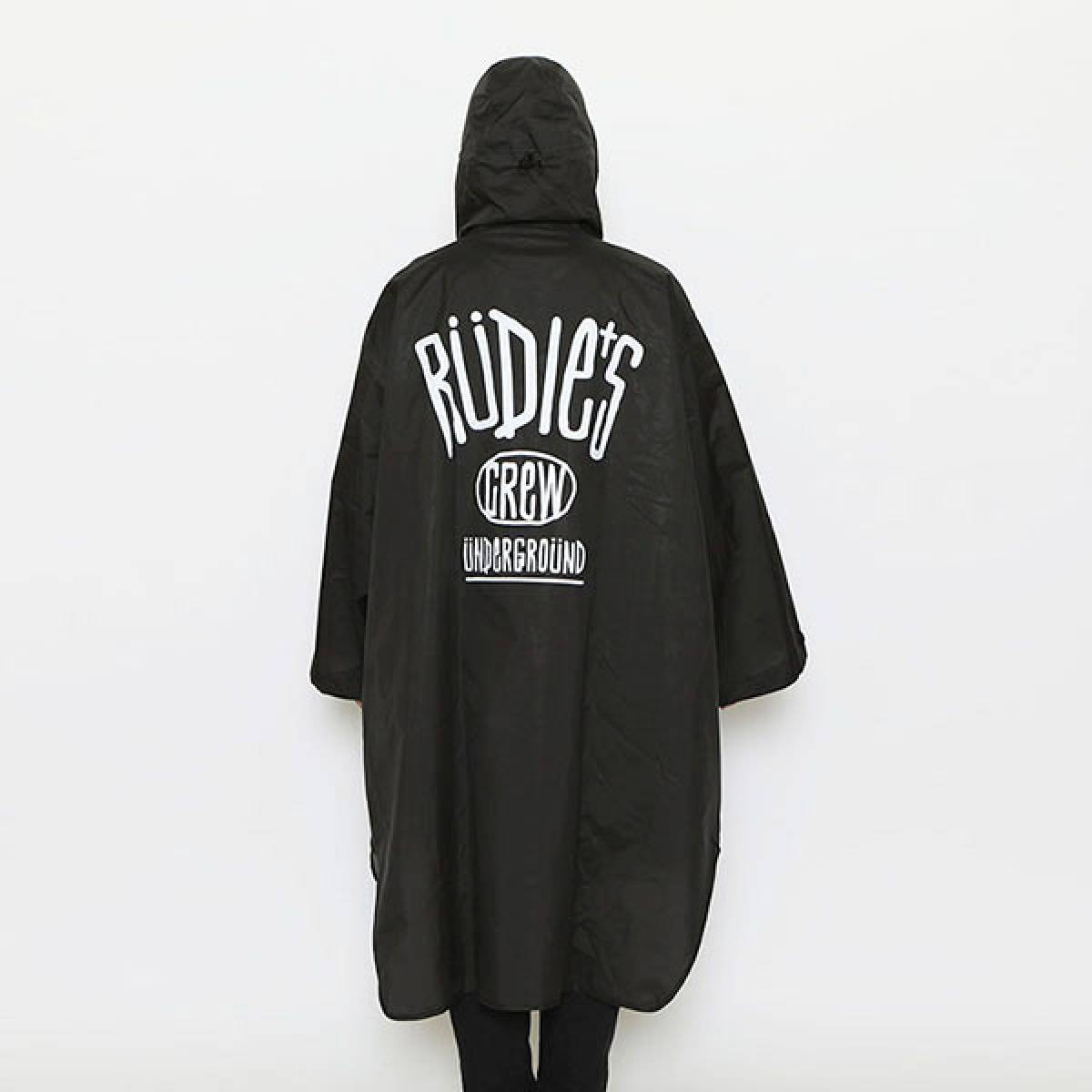 RUDIE'S x KiU DRAWING SLEEVE RAIN PONCHO