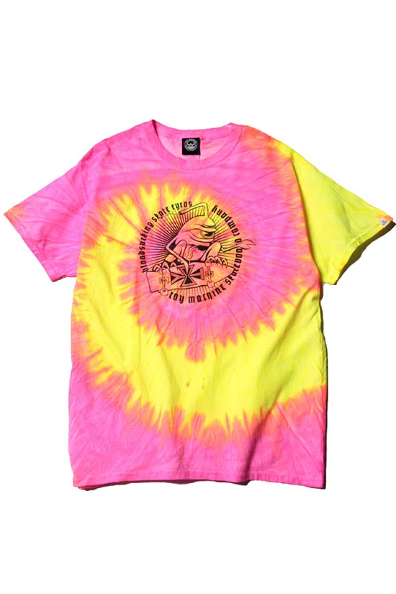 TOY MACHINE SKATE SECT TIE-DYE SST - PINK