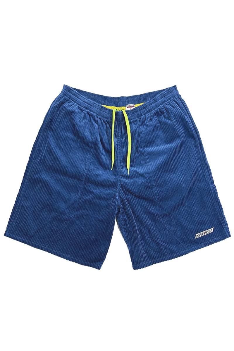 over print (オーバープリント) surf pants (jumbo corduroy) BLUE