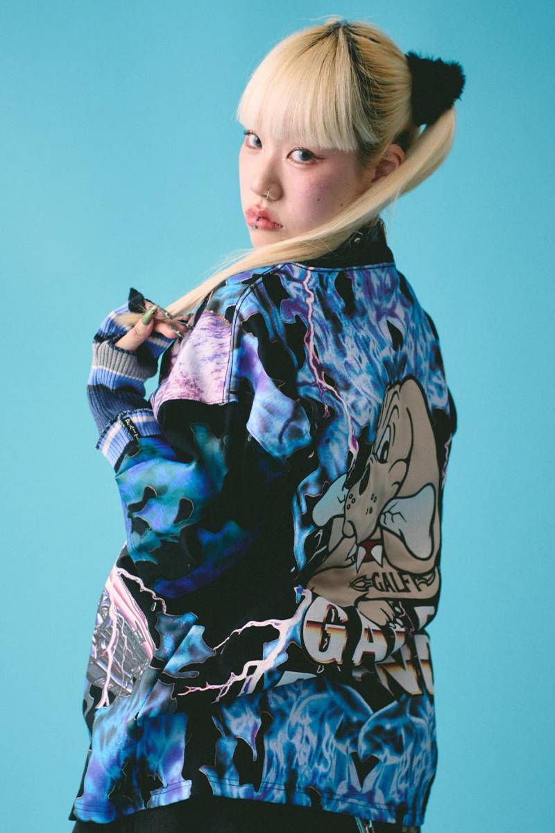 GALFY (ガルフィー) 番犬Tee 青系