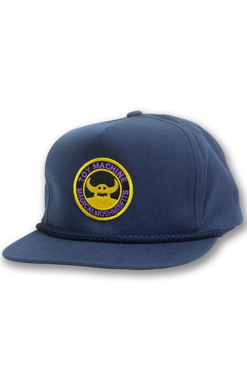 MxMxM×TOY MACHINE  “MAGICAL MOSH TOY MACHINE”CAP - Navy
