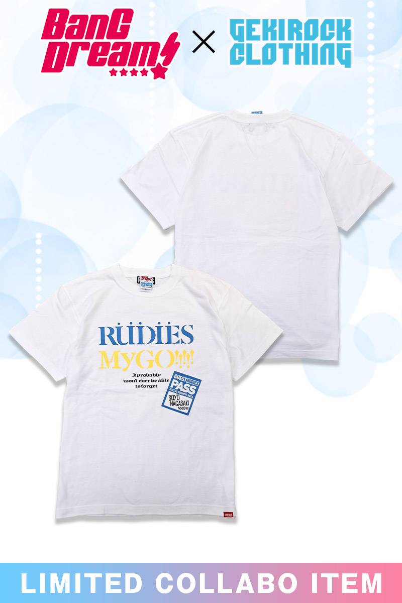 【予約商品】長崎 そよ×RUDIE'S コラボ限定Tシャツ