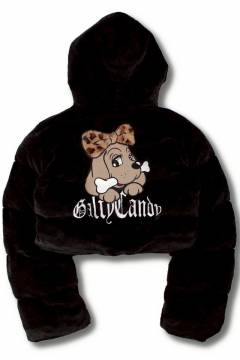 【予約商品】GALFY(ガルフィー)ギャルもこふわブルゾン - Black