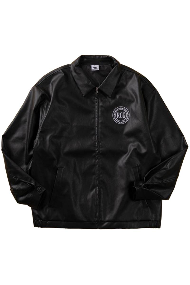 新品未使用タグ付きarchivio フルジップ ブルゾン 36レッド Red Cap Girl(レッド・キャップ・ガール) バック刺繍フルジップ