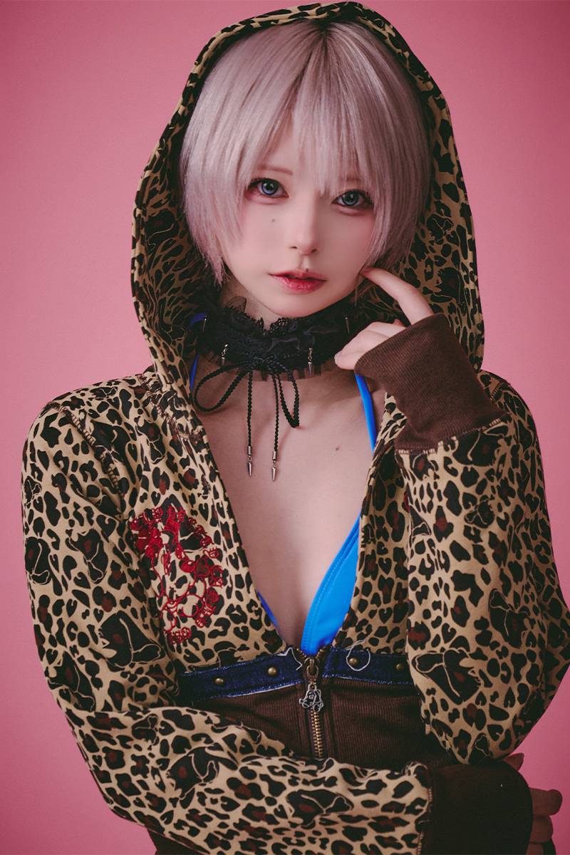 【予約商品】GALFY (ガルフィー) 柄姐フーディー - Camel