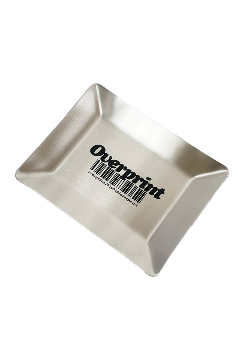 over print (オーバープリント) cash tray (black)