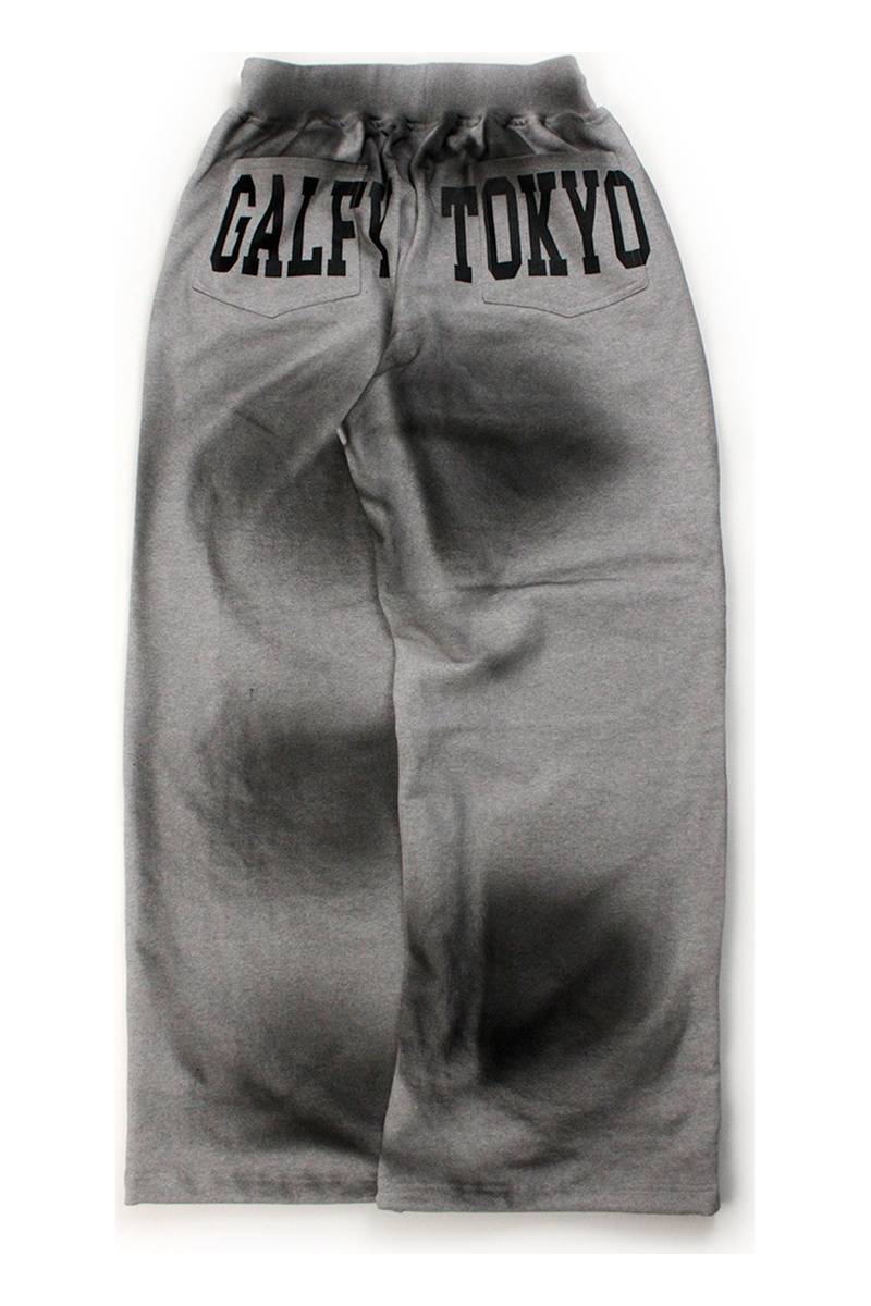 【予約商品】GALFY（ガルフィー）全力汚し部SWTパンツ - 杢GRAY