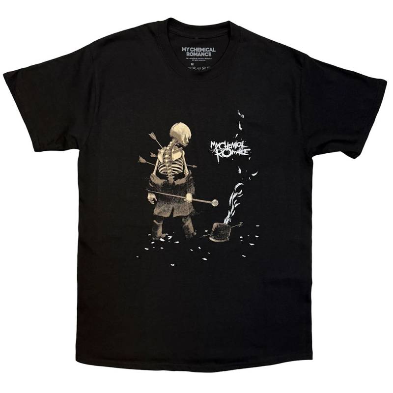 【予約商品】MY CHEMICAL ROMANCE バンドTシャツ ユニセックス: Shredded (Black)