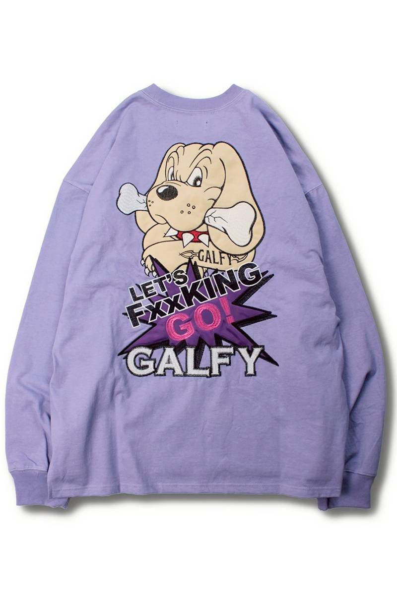 【予約商品】GALFY(ガルフィー)LFG!! ロンT - Purple