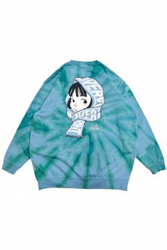 クロミ×GALFY(ガルフィー) イルガルフィームラ染めハーフZIP クロミ×GALFY(ガルフィー) イルガルフィームラ染めハーフZIP