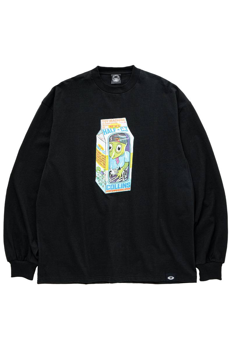 TOY MACHINE (トイマシーン) (HEAVY WEIGHT) TM DOLL CJ "BIG" LONG TEE - Black