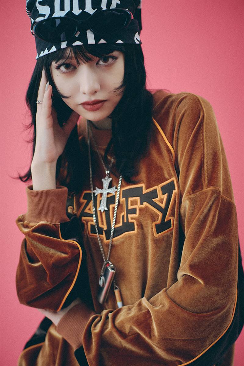 予約商品】GALFY (ガルフィー) 俺らの96' ベロアSET UP O.BROWN 予約商品】GALFY (ガルフィー) 俺らの96' ベロアSET UP O.BROWN