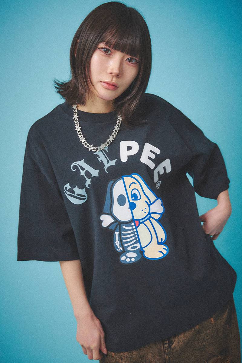 GALFY (ガルフィー) GALPEEゴーストTee - Black