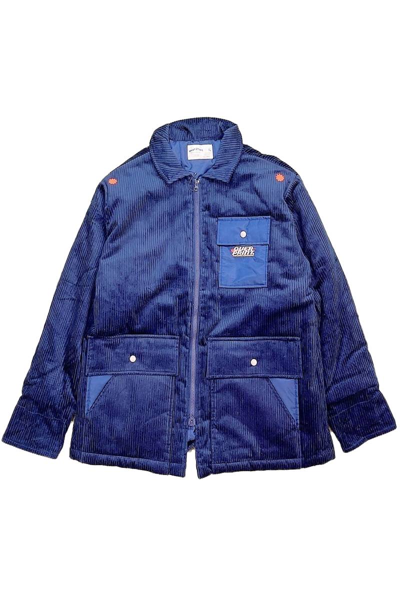 over print (オーバープリント) Work Jacket NAVY