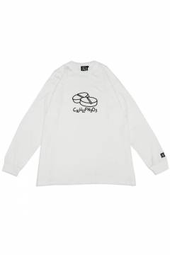 SLEEPING TABLET(スリーピング・タブレット) DOODLE [ LONG SLEEVE ] WHITE