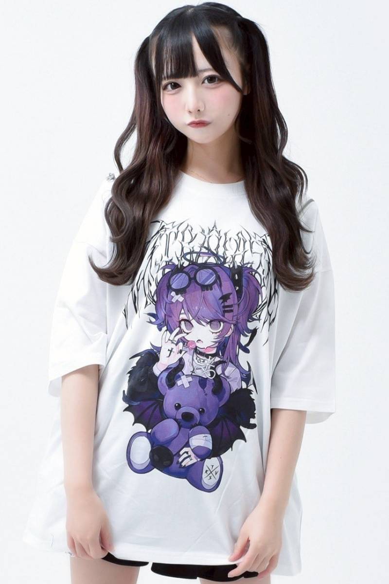 てぃら×TRAVAS TOKYO(トラバス・トーキョー) ZIPTシャツ (devil