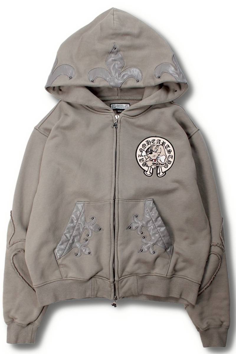 【予約商品】GALFY(ガルフィー)百合の紋紋パーカー - Beige