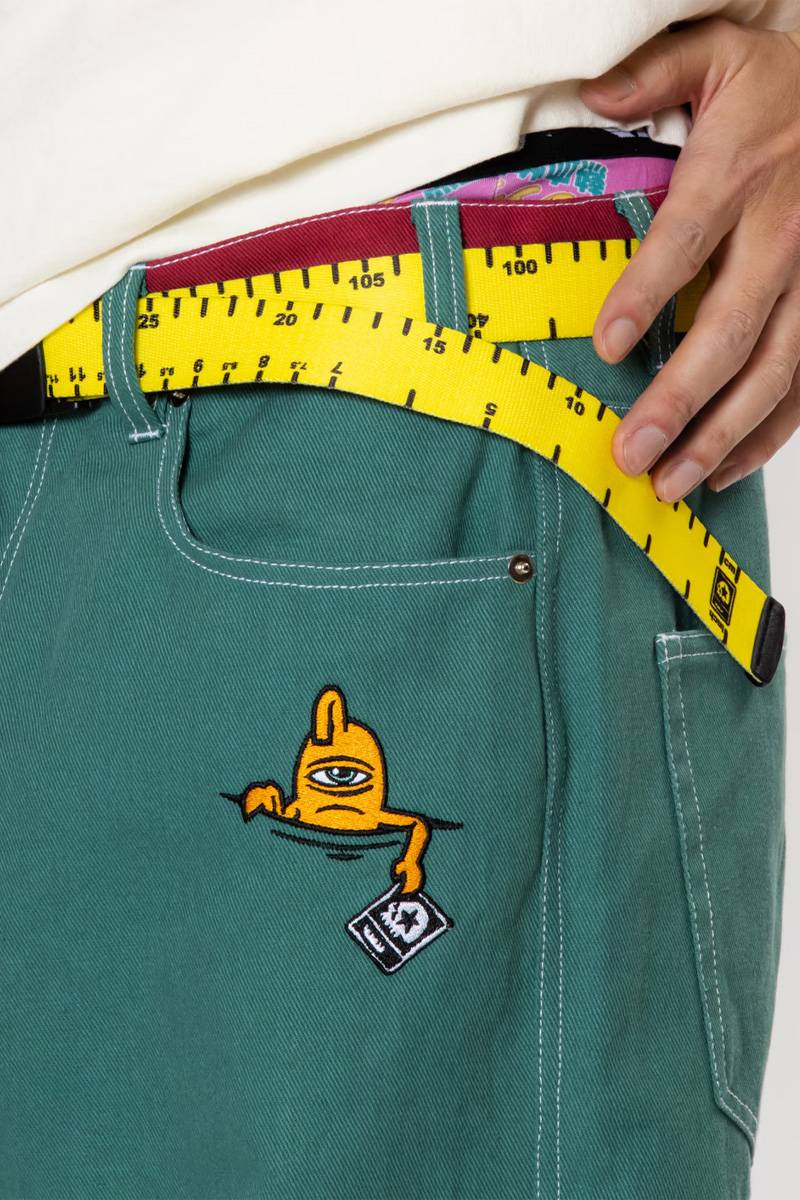 MAGICAL MOSH MISFITS(マジカル・モッシュ・ミスフィッツ) MAGICAL MOSH MEASURE BELT リバーシブル - Yellow