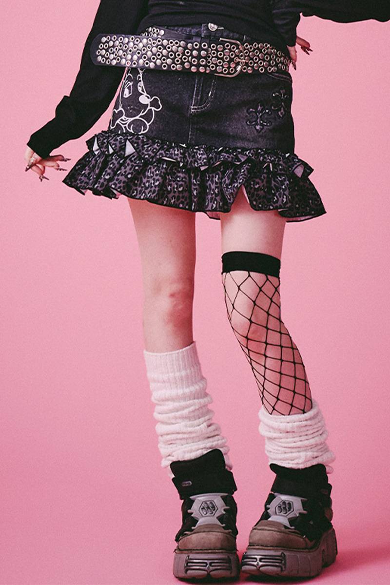 【予約商品】GALFY (ガルフィー)  GALちゃんフリフリSK - Vintage Black